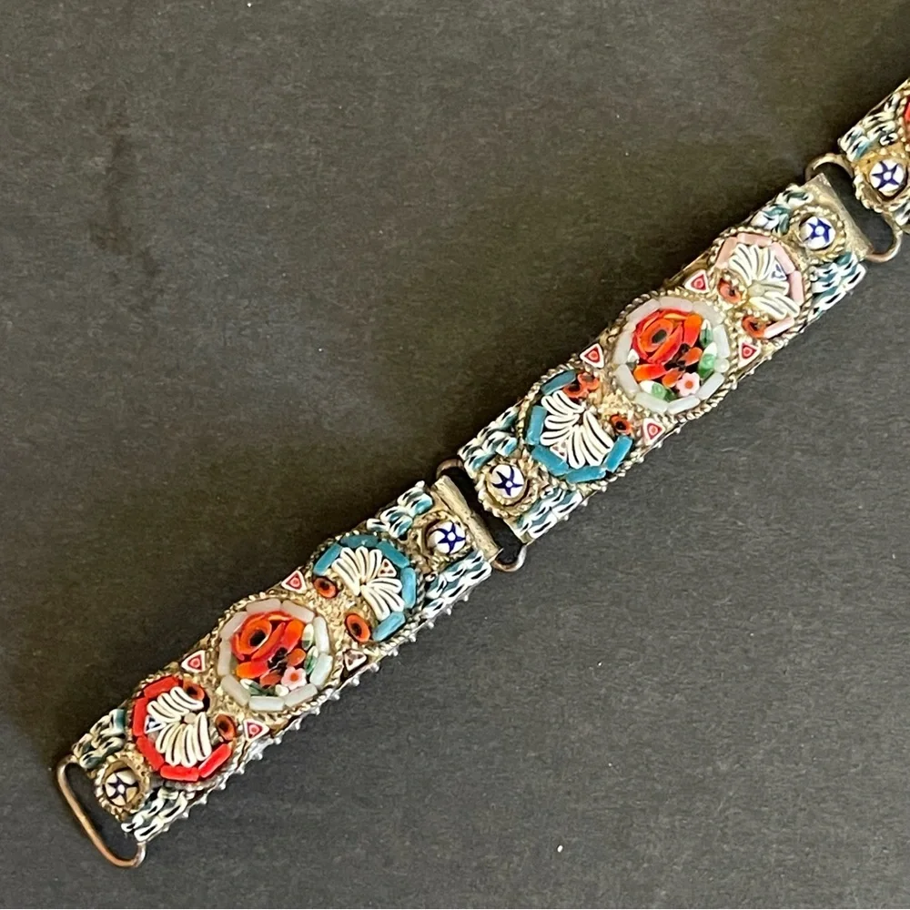 Vintage Micro Mosaic Bracelet._9